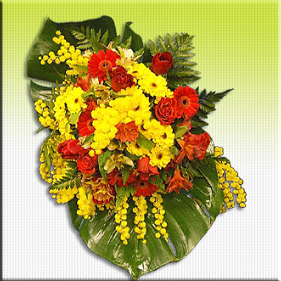 Mazzo di fiori dedicato a tutte le donne per la loro festa. 