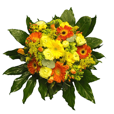 Bouquet di gerbere e rose