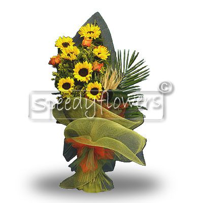 Bunch of Sunflowers Name day